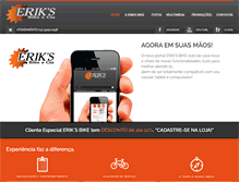 Tablet Screenshot of eriksbike.com.br